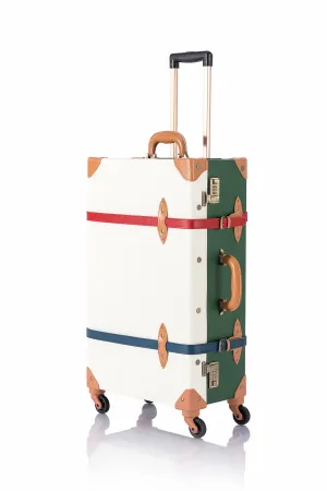 SarahFace Spinner Suitcase - Green/Pearl's