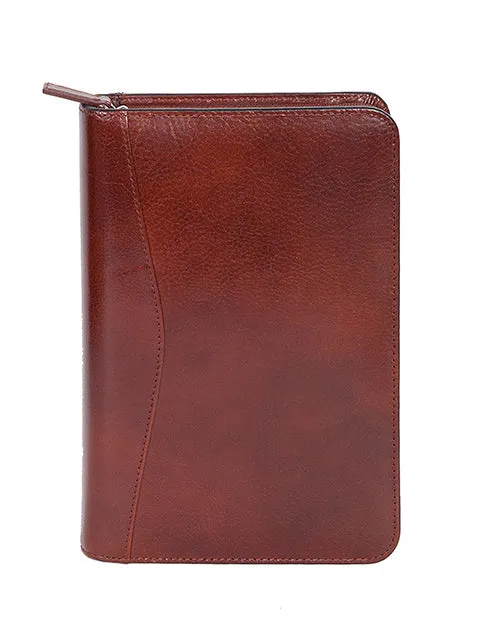 Scully Italian Leather Writing Pad Organizer