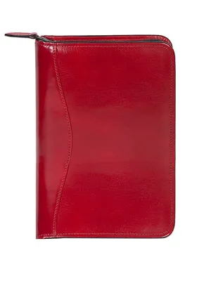 Scully Italian Leather Writing Pad Organizer