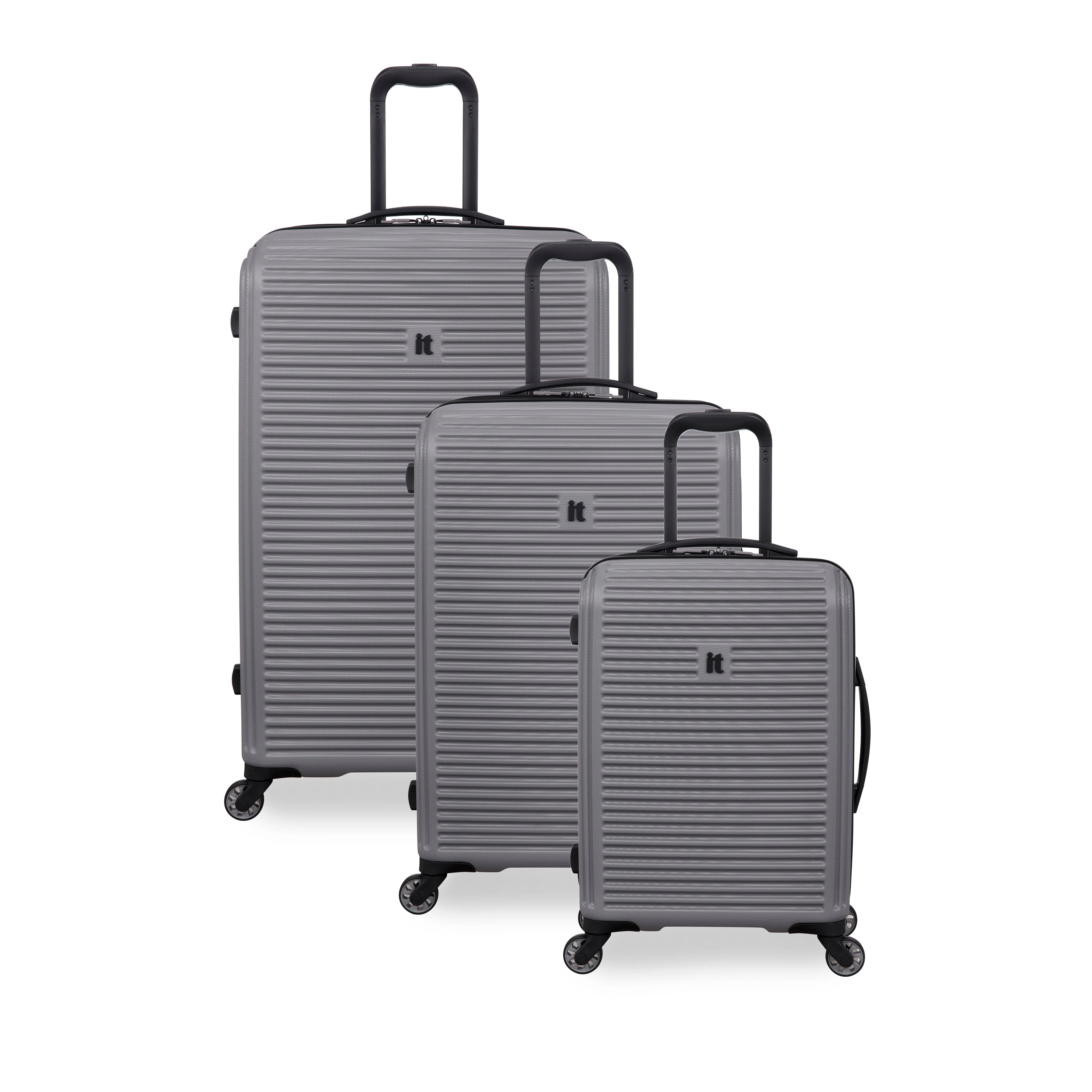 Shutter 3 Piece Hardside 4 Wheel Spinner Set (Storm Front)