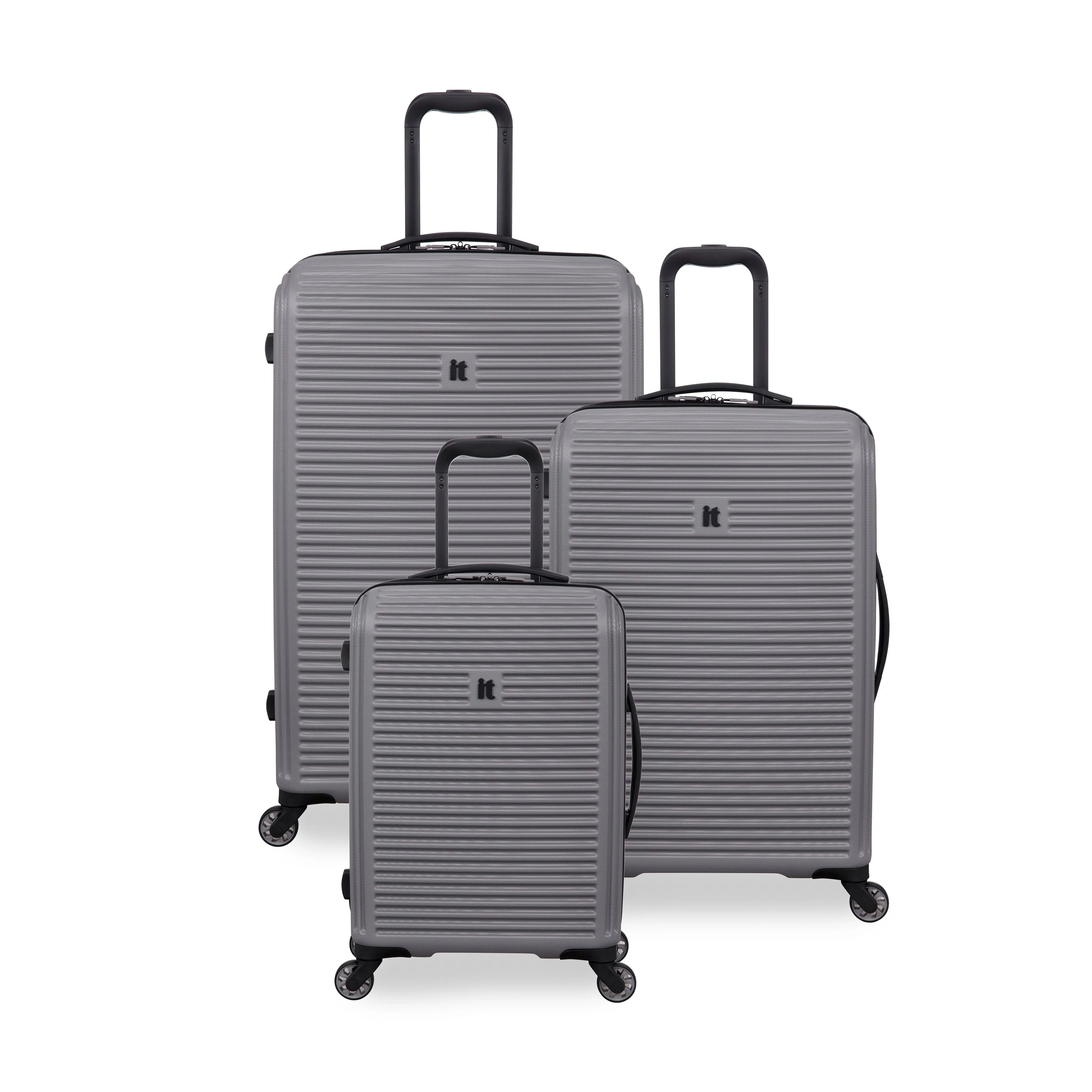 Shutter 3 Piece Hardside 4 Wheel Spinner Set (Storm Front)