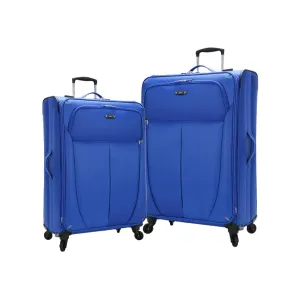 Skyway Luggage Mirage Superlight 2-Piece Set | 20" and 24" Expandable Spinners (Formula 1 Red)