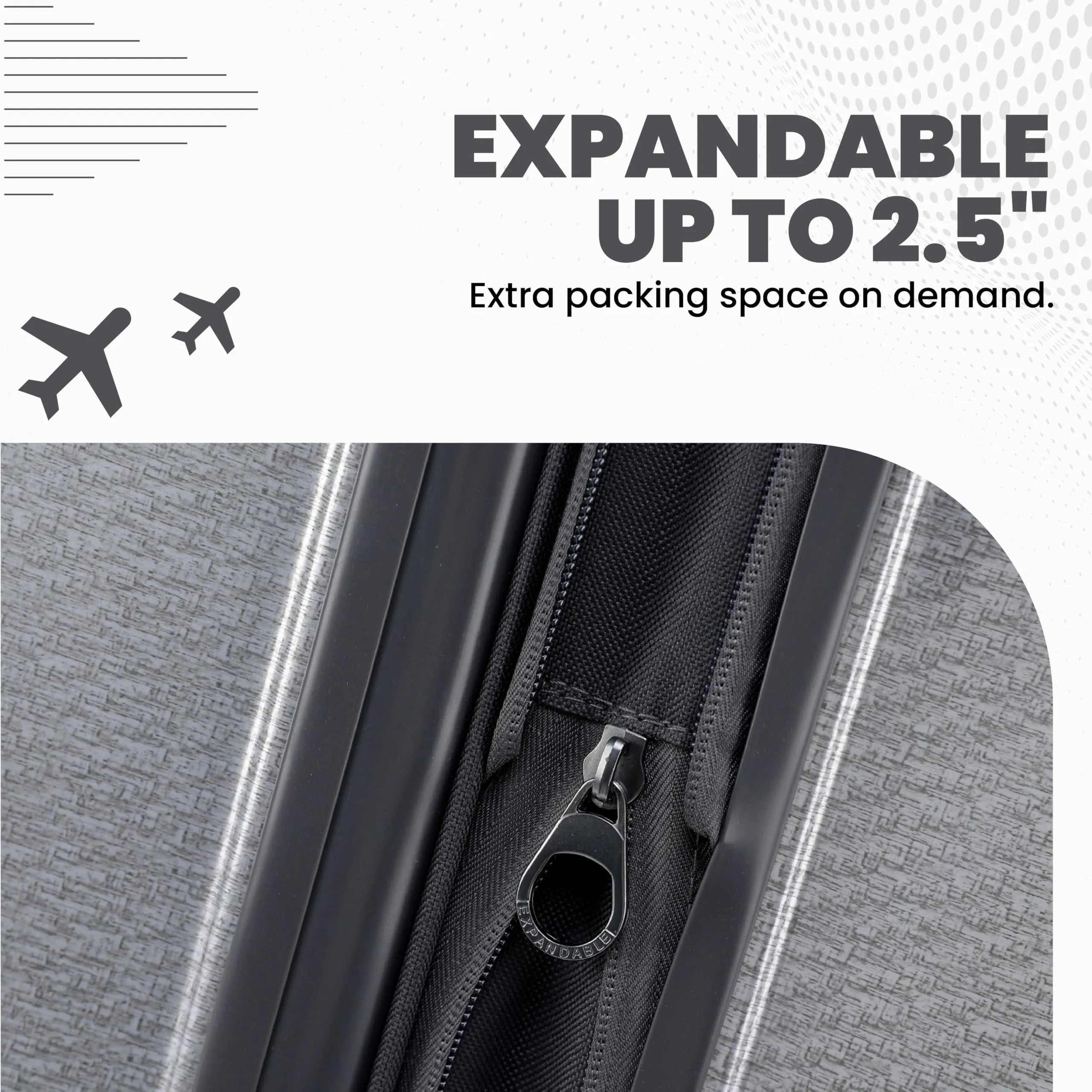 Spyder Traverse Expandable Hardside 20" Carry On Spinner