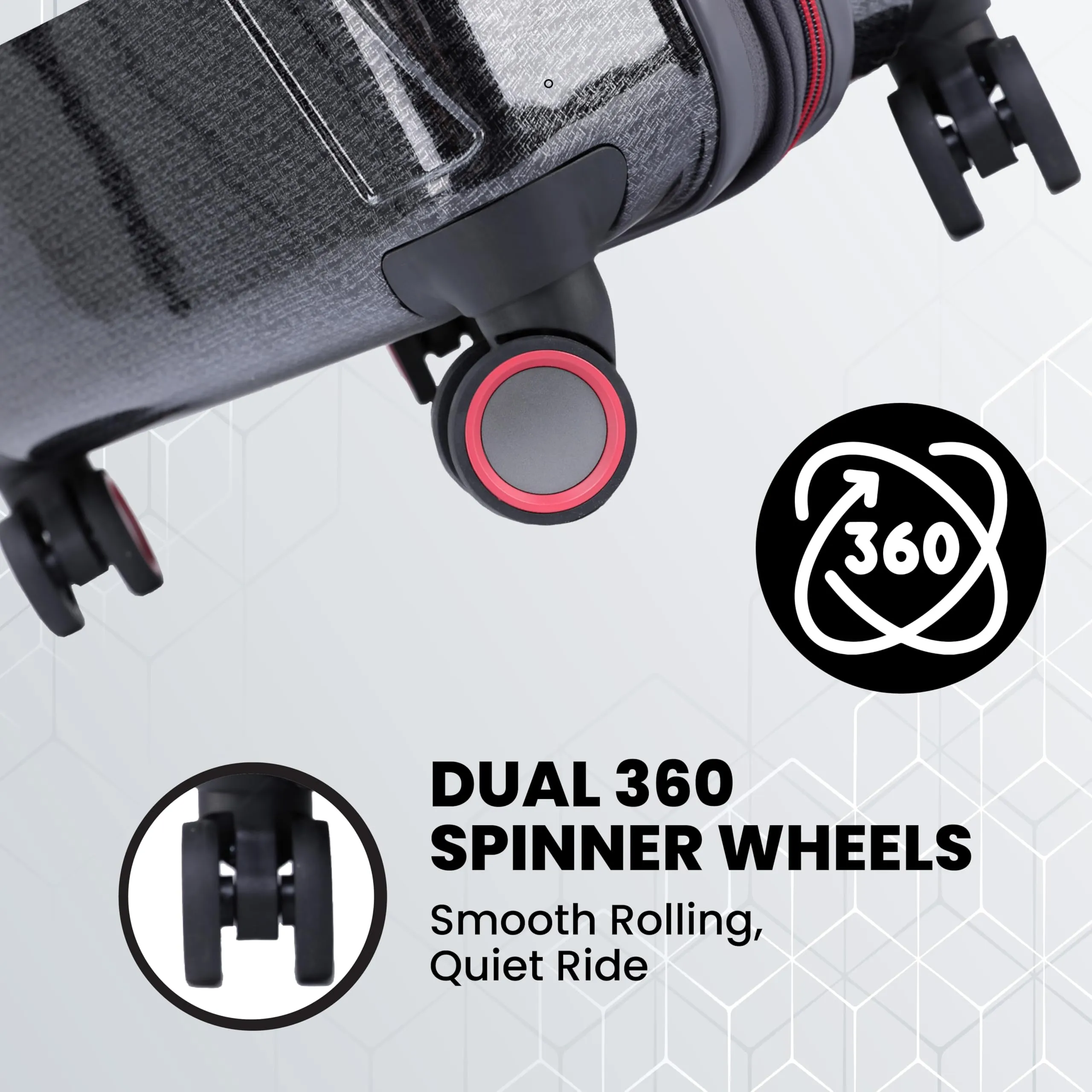 Spyder Traverse Expandable Hardside 20" Carry On Spinner