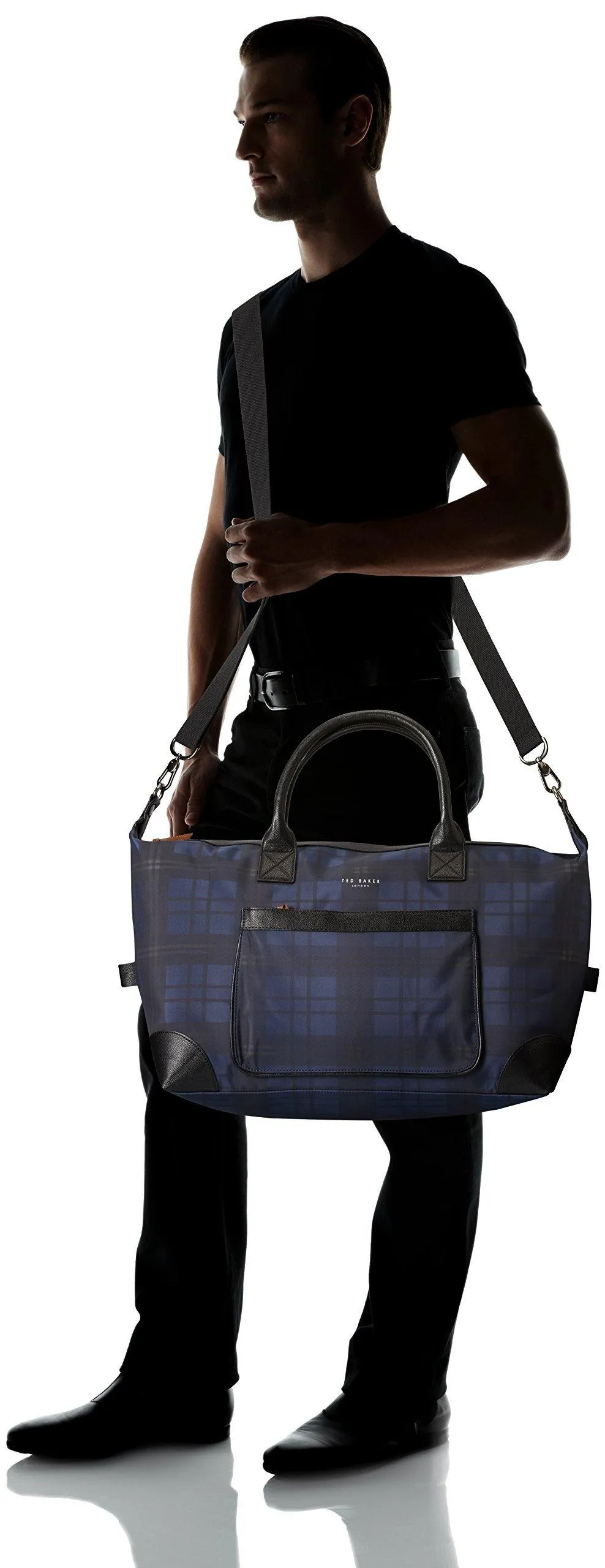 Ted Baker Radayo Checked Holdall Bag