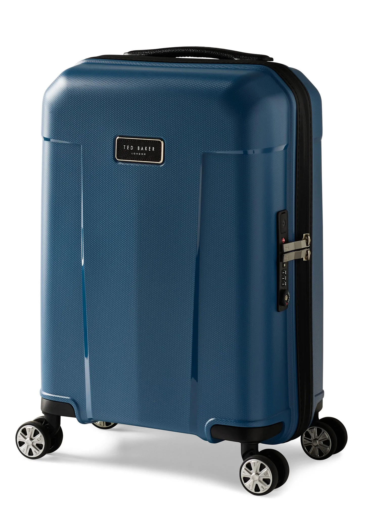 Ted baker Ted Baker Flying Colours Hardside Trolley 4 Wheel Spinner, TSA Lock, Lightweight Suitcase, Men and Women