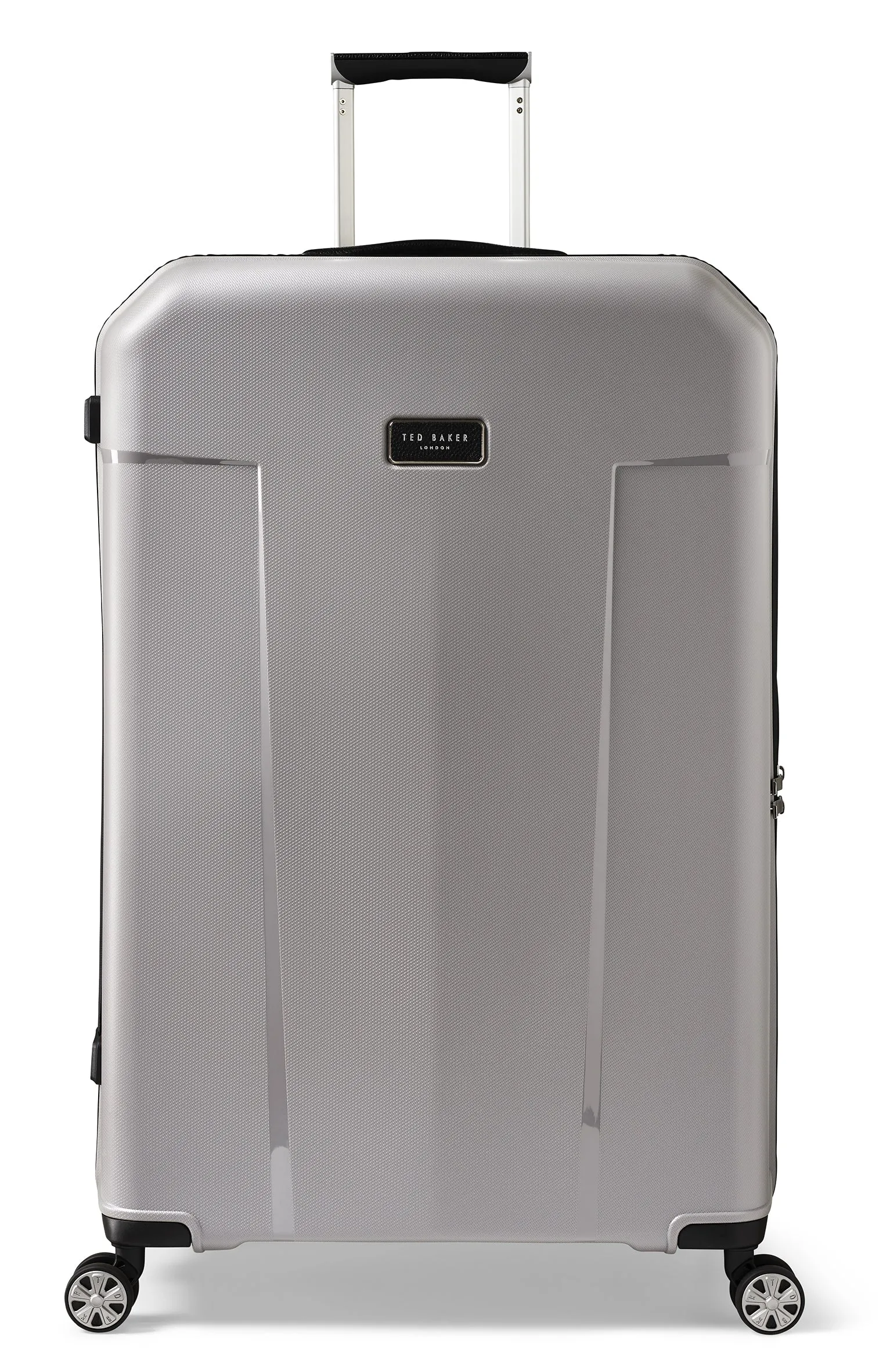 Ted baker Ted Baker Flying Colours Hardside Trolley 4 Wheel Spinner, TSA Lock, Lightweight Suitcase, Men and Women