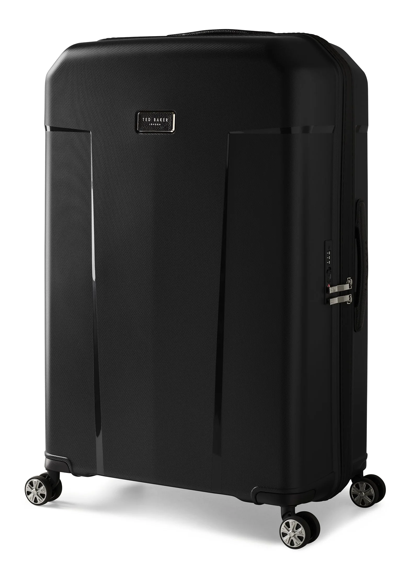 Ted baker Ted Baker Flying Colours Hardside Trolley 4 Wheel Spinner, TSA Lock, Lightweight Suitcase, Men and Women