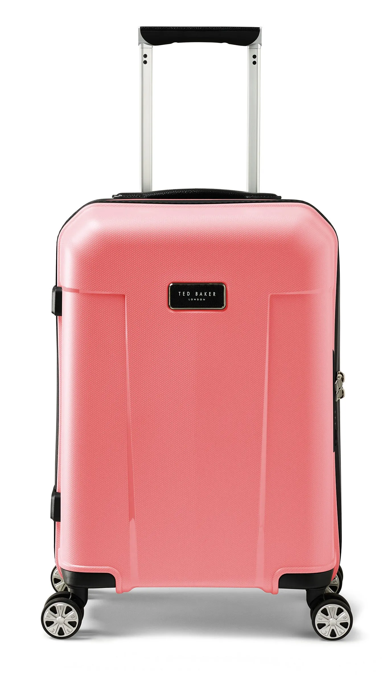 Ted baker Ted Baker Flying Colours Hardside Trolley 4 Wheel Spinner, TSA Lock, Lightweight Suitcase, Men and Women