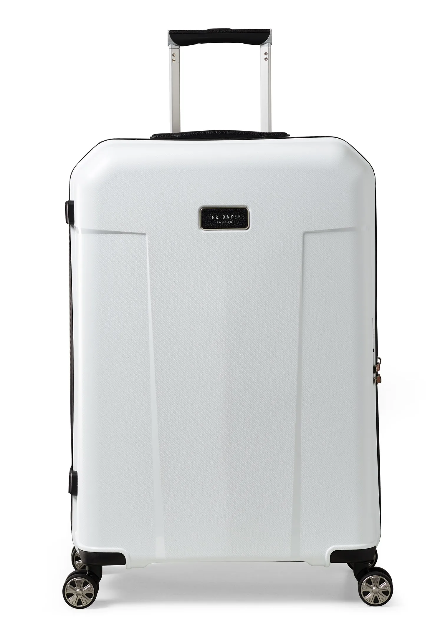 Ted baker Ted Baker Flying Colours Hardside Trolley 4 Wheel Spinner, TSA Lock, Lightweight Suitcase, Men and Women