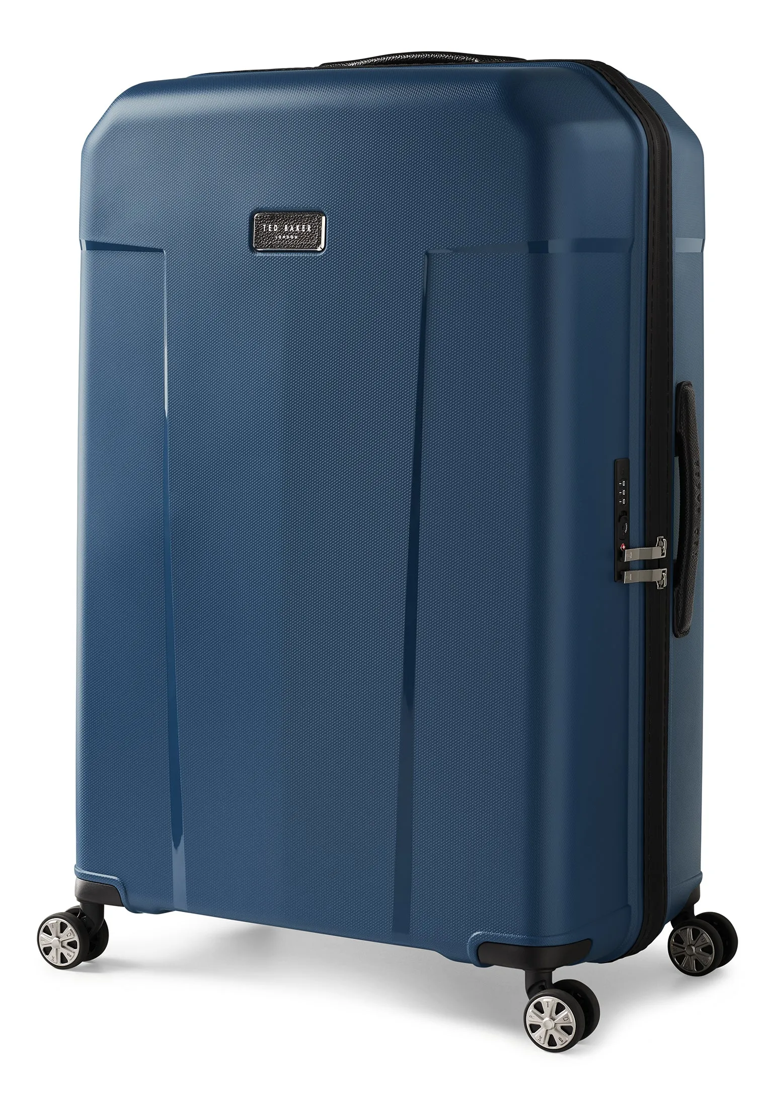 Ted baker Ted Baker Flying Colours Hardside Trolley 4 Wheel Spinner, TSA Lock, Lightweight Suitcase, Men and Women