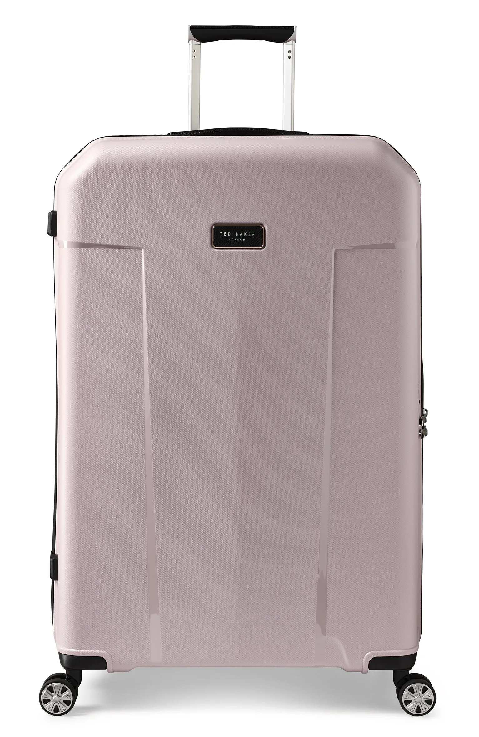 Ted baker Ted Baker Flying Colours Hardside Trolley 4 Wheel Spinner, TSA Lock, Lightweight Suitcase, Men and Women