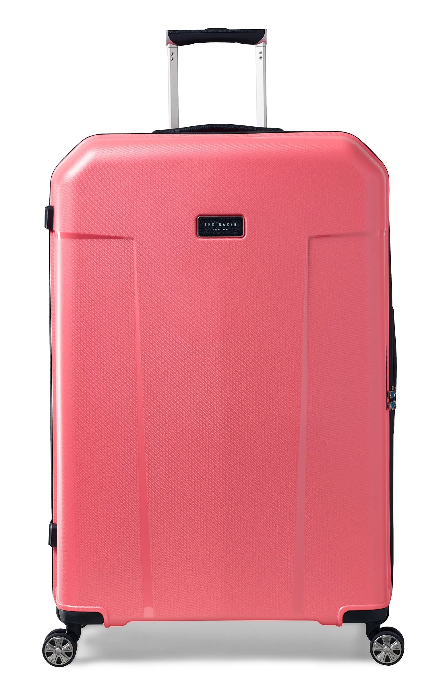Ted baker Ted Baker Flying Colours Hardside Trolley 4 Wheel Spinner, TSA Lock, Lightweight Suitcase, Men and Women