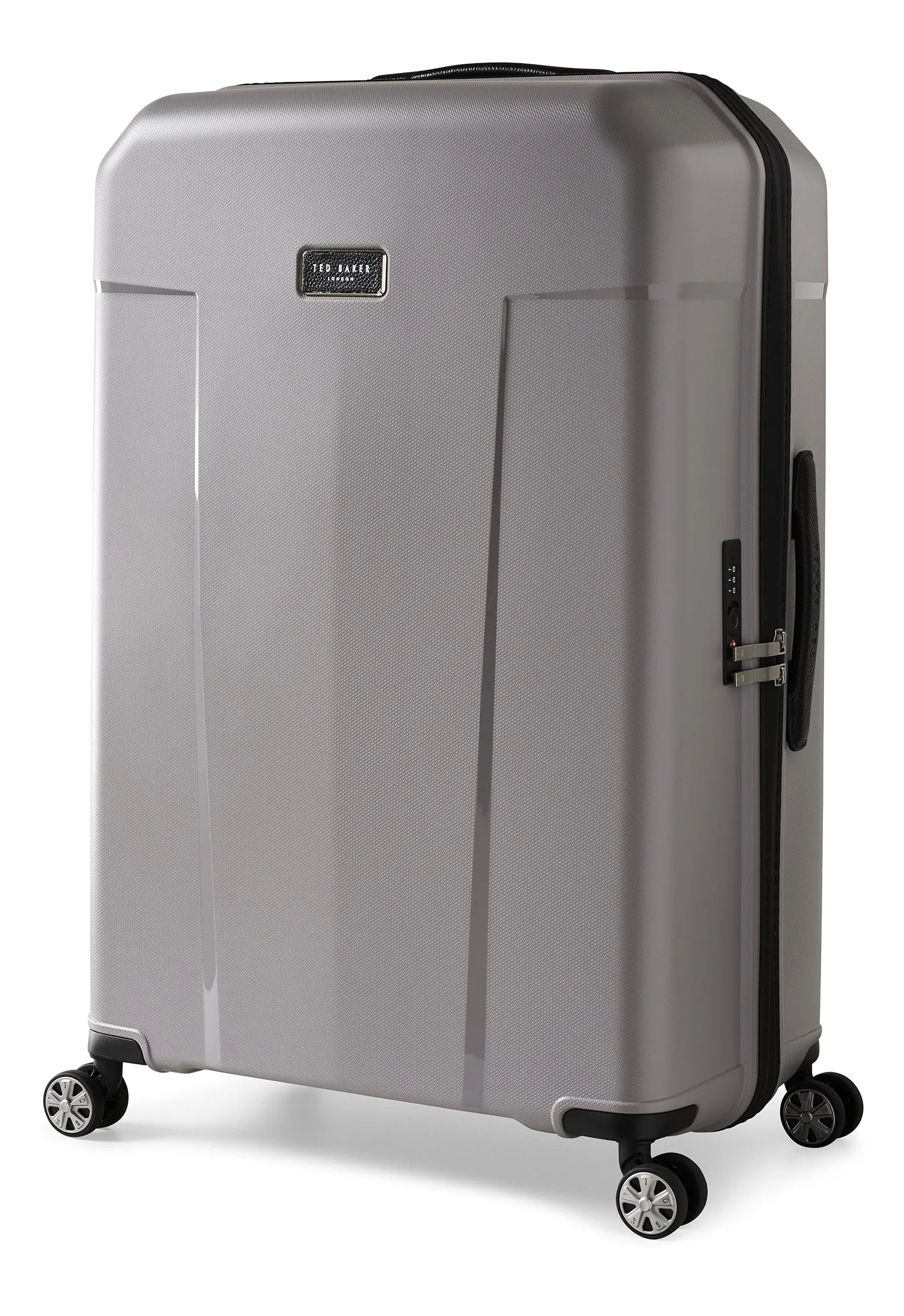 Ted baker Ted Baker Flying Colours Hardside Trolley 4 Wheel Spinner, TSA Lock, Lightweight Suitcase, Men and Women