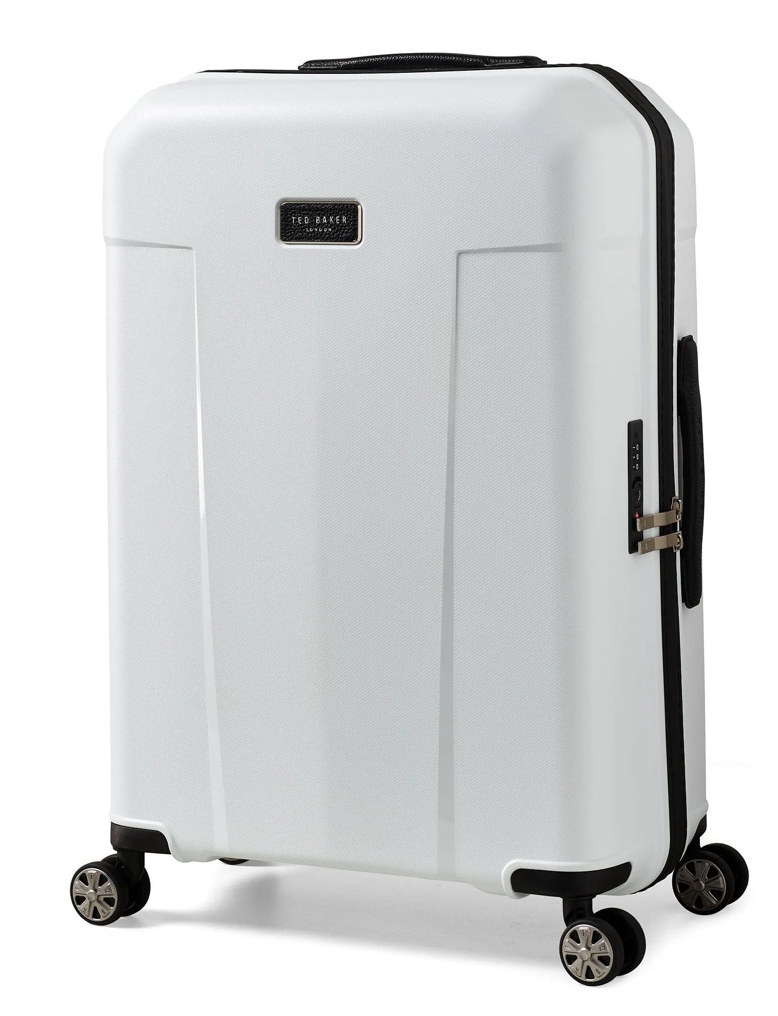 Ted baker Ted Baker Flying Colours Hardside Trolley 4 Wheel Spinner, TSA Lock, Lightweight Suitcase, Men and Women