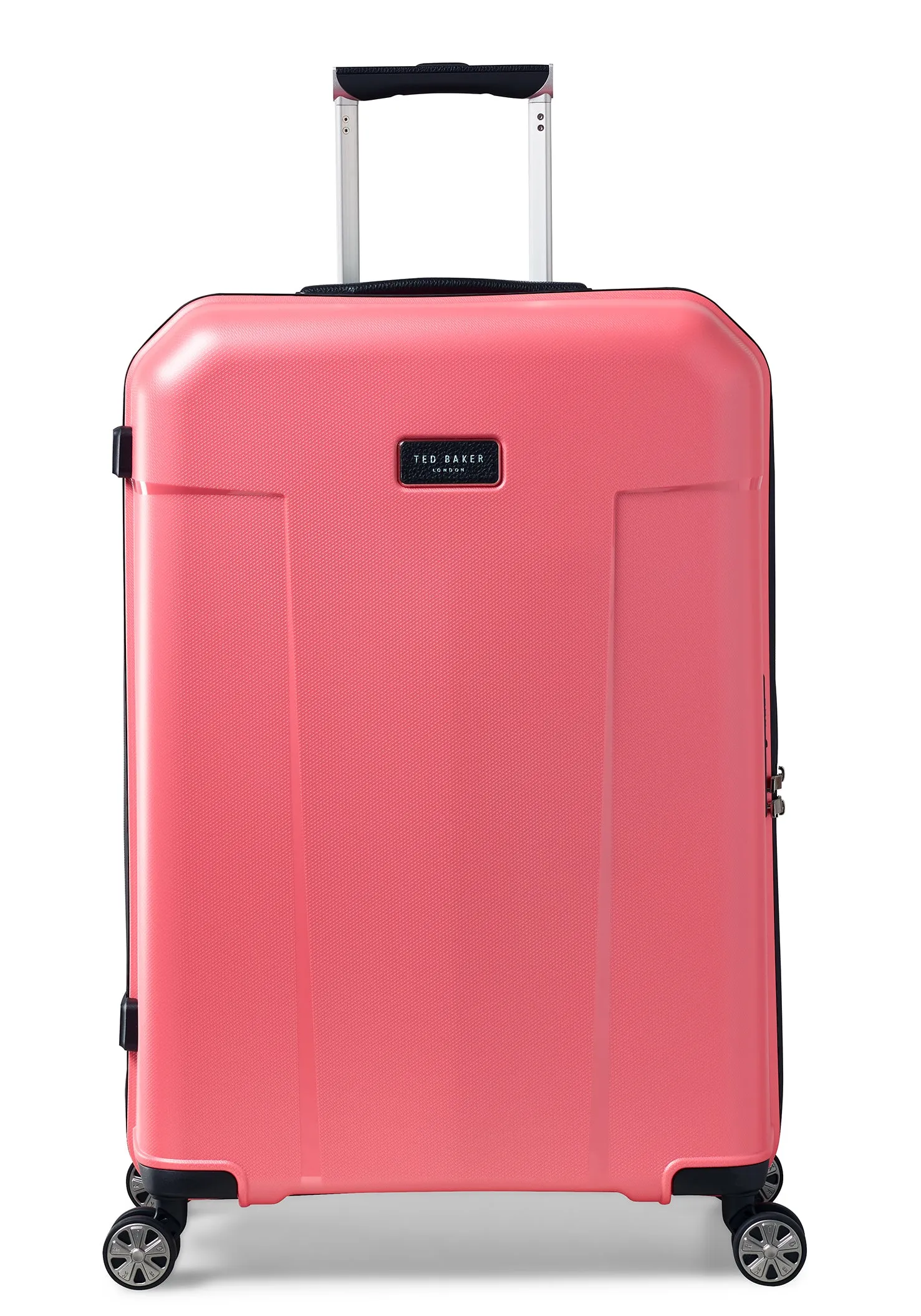 Ted baker Ted Baker Flying Colours Hardside Trolley 4 Wheel Spinner, TSA Lock, Lightweight Suitcase, Men and Women