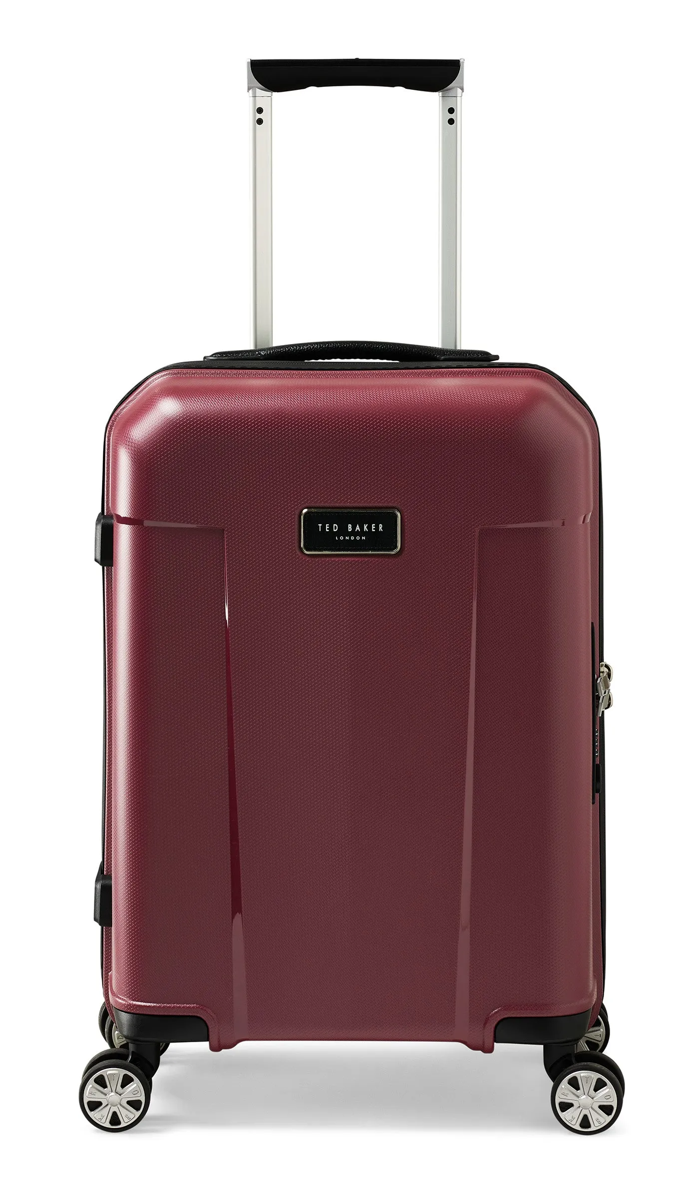 Ted baker Ted Baker Flying Colours Hardside Trolley 4 Wheel Spinner, TSA Lock, Lightweight Suitcase, Men and Women