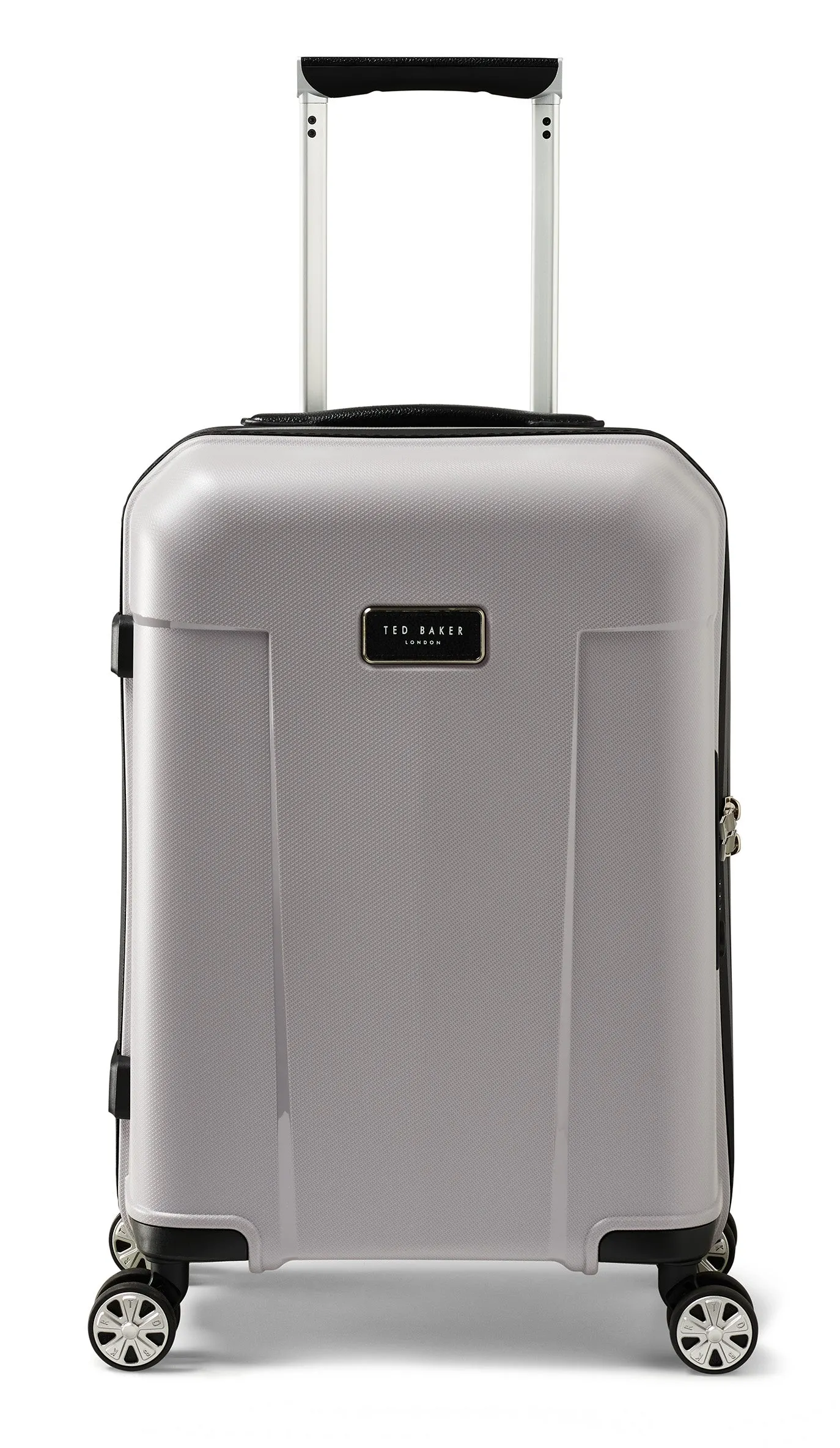 Ted baker Ted Baker Flying Colours Hardside Trolley 4 Wheel Spinner, TSA Lock, Lightweight Suitcase, Men and Women