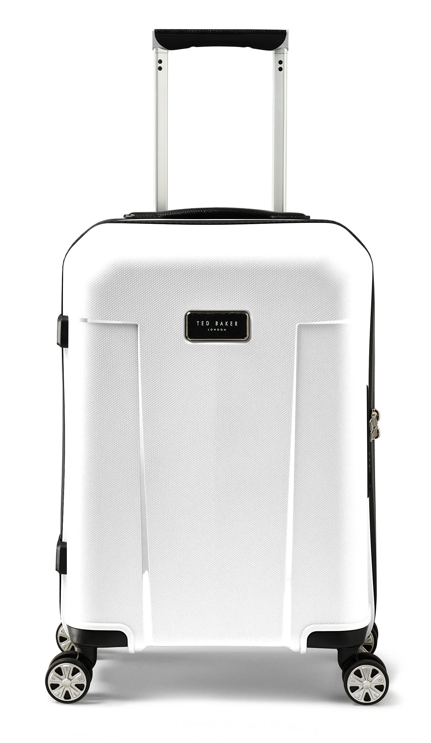 Ted baker Ted Baker Flying Colours Hardside Trolley 4 Wheel Spinner, TSA Lock, Lightweight Suitcase, Men and Women