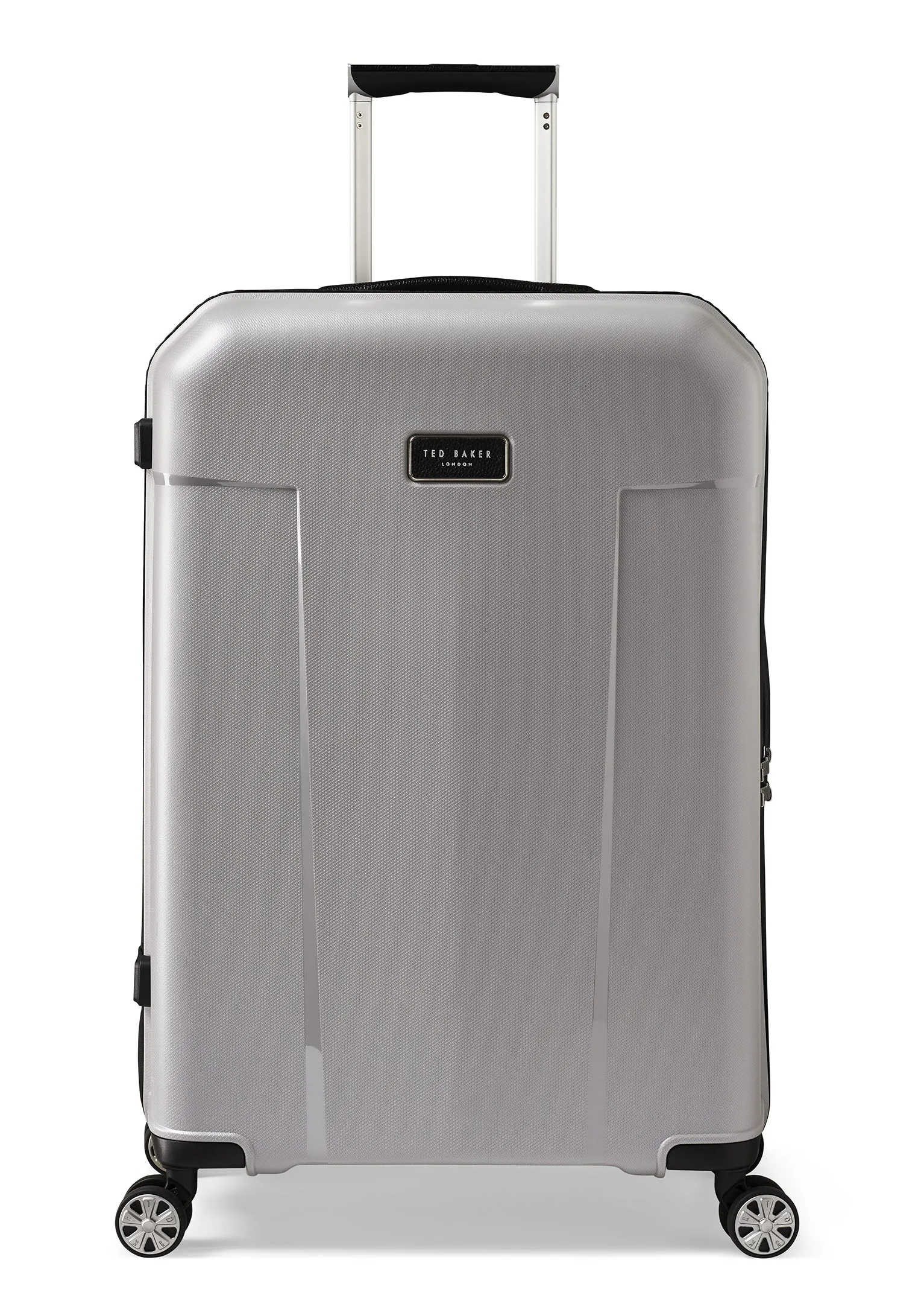Ted baker Ted Baker Flying Colours Hardside Trolley 4 Wheel Spinner, TSA Lock, Lightweight Suitcase, Men and Women