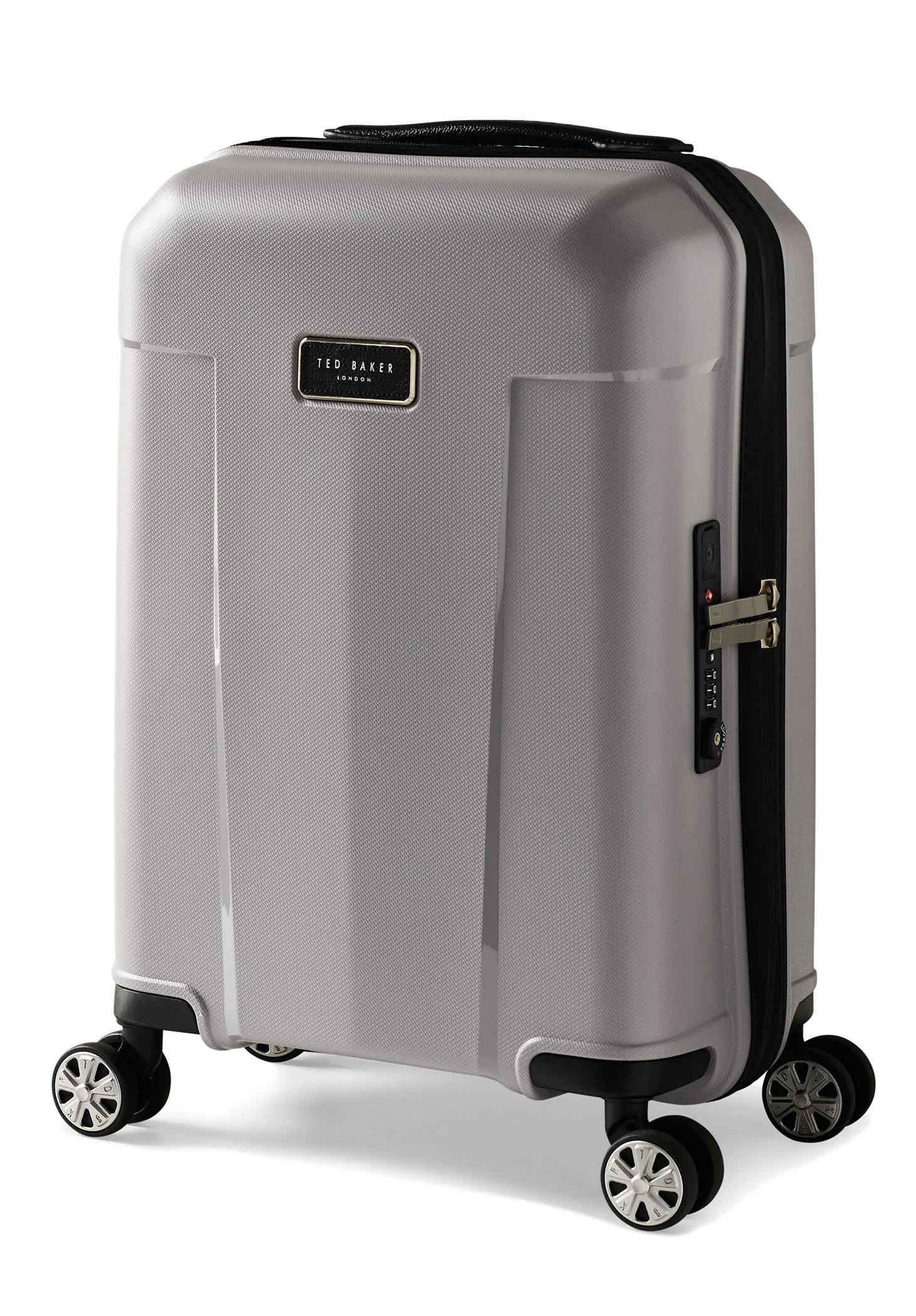 Ted baker Ted Baker Flying Colours Hardside Trolley 4 Wheel Spinner, TSA Lock, Lightweight Suitcase, Men and Women