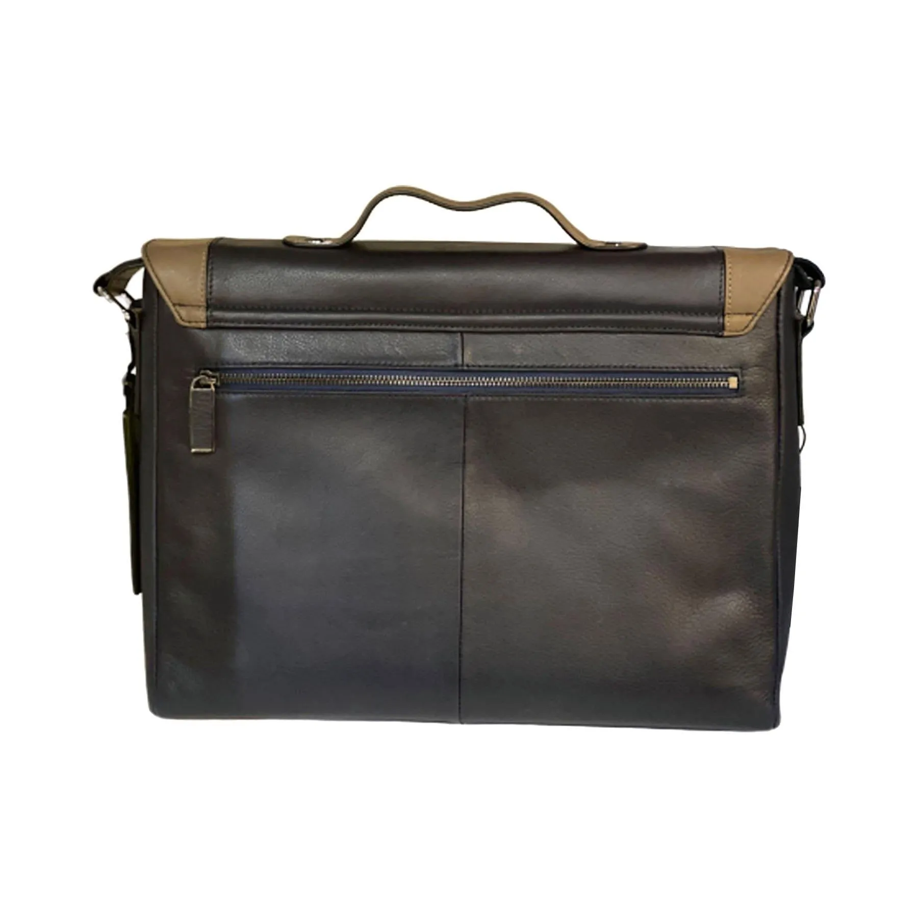 Ted Baker Tonal Leather Messenger Bag