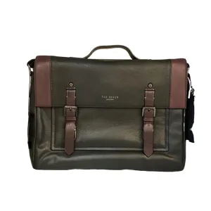 Ted Baker Tonal Leather Messenger Bag