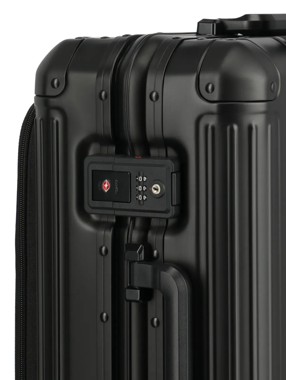 TRAVELITE Next Spinner (4 wheels) 55cm with Front Pocket - Black