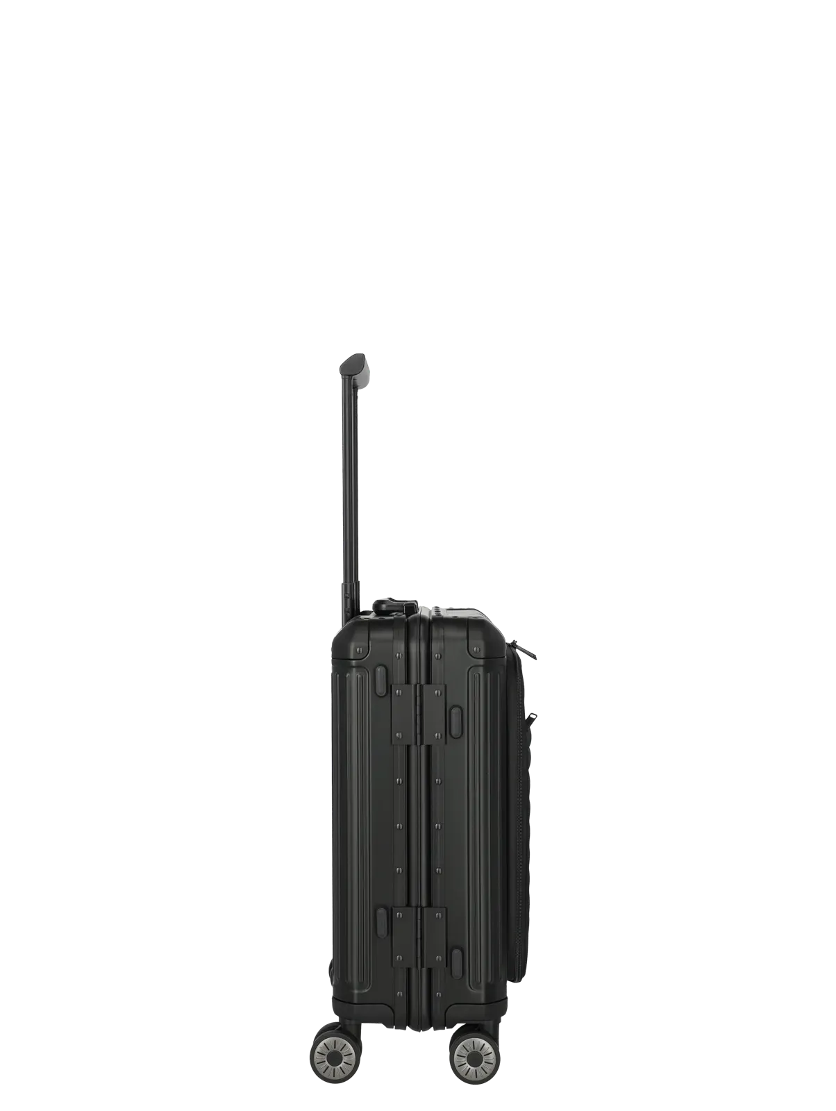 TRAVELITE Next Spinner (4 wheels) 55cm with Front Pocket - Black