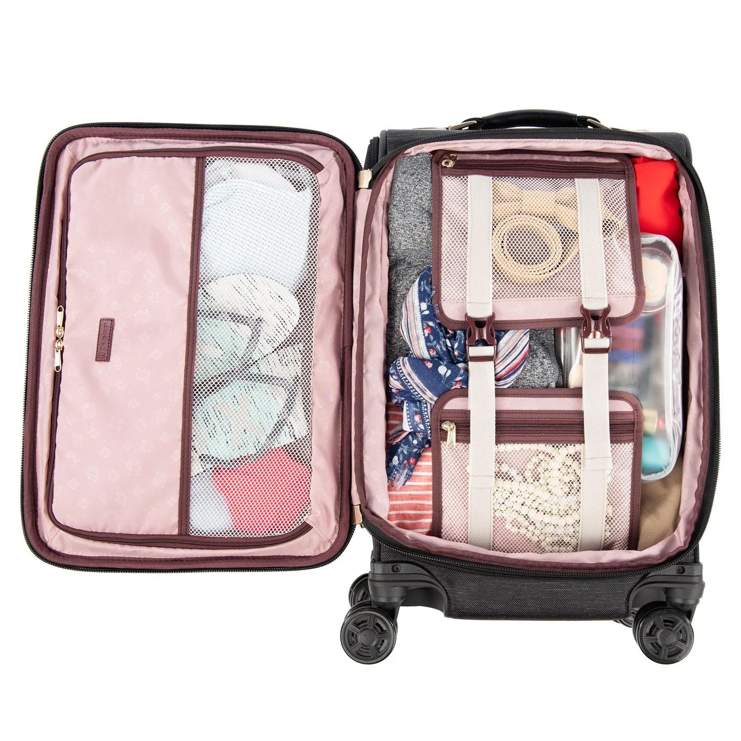 TravelPro Platinum Elite 21" 4-Wheel Carry-On Luggage