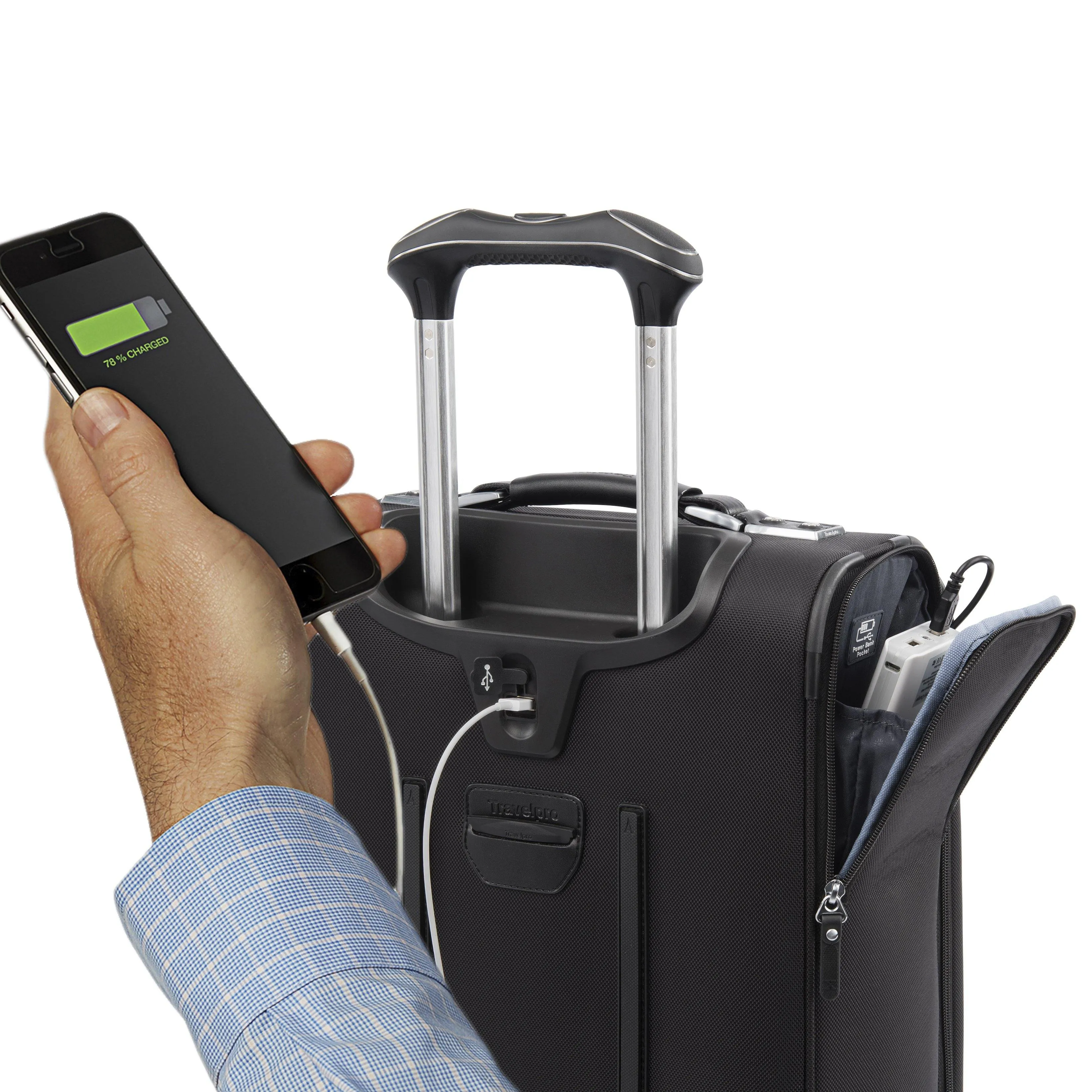 TravelPro Platinum Elite 21" 4-Wheel Carry-On Luggage