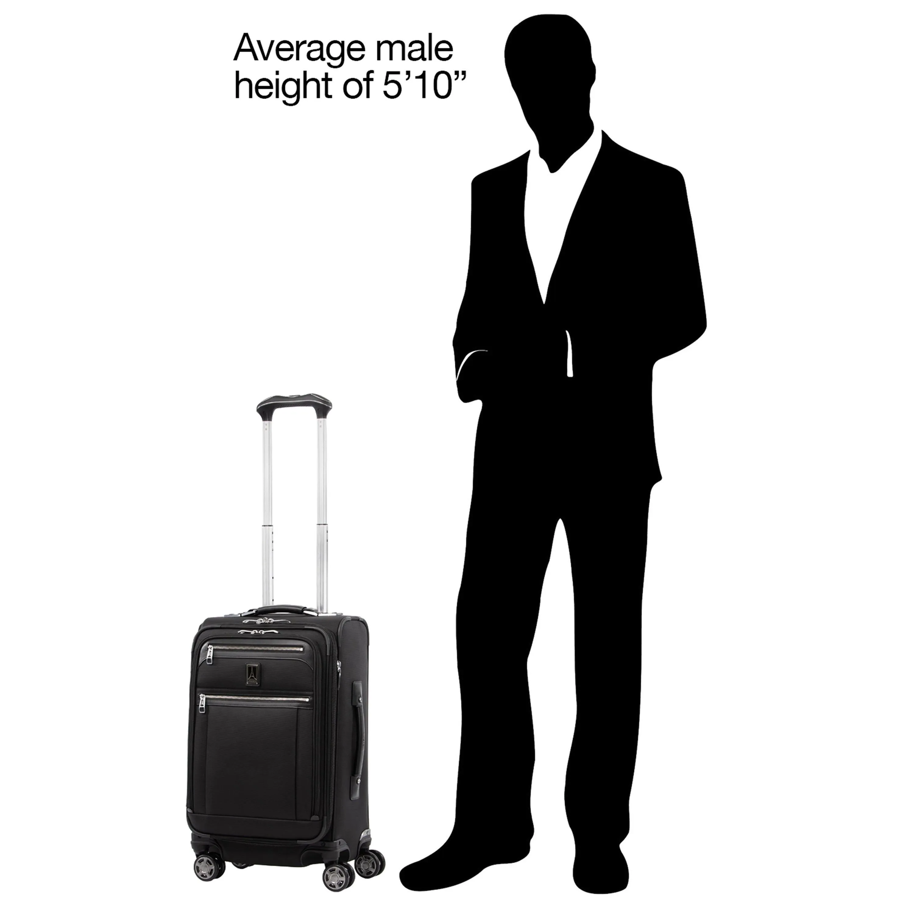 TravelPro Platinum Elite 21" 4-Wheel Carry-On Luggage