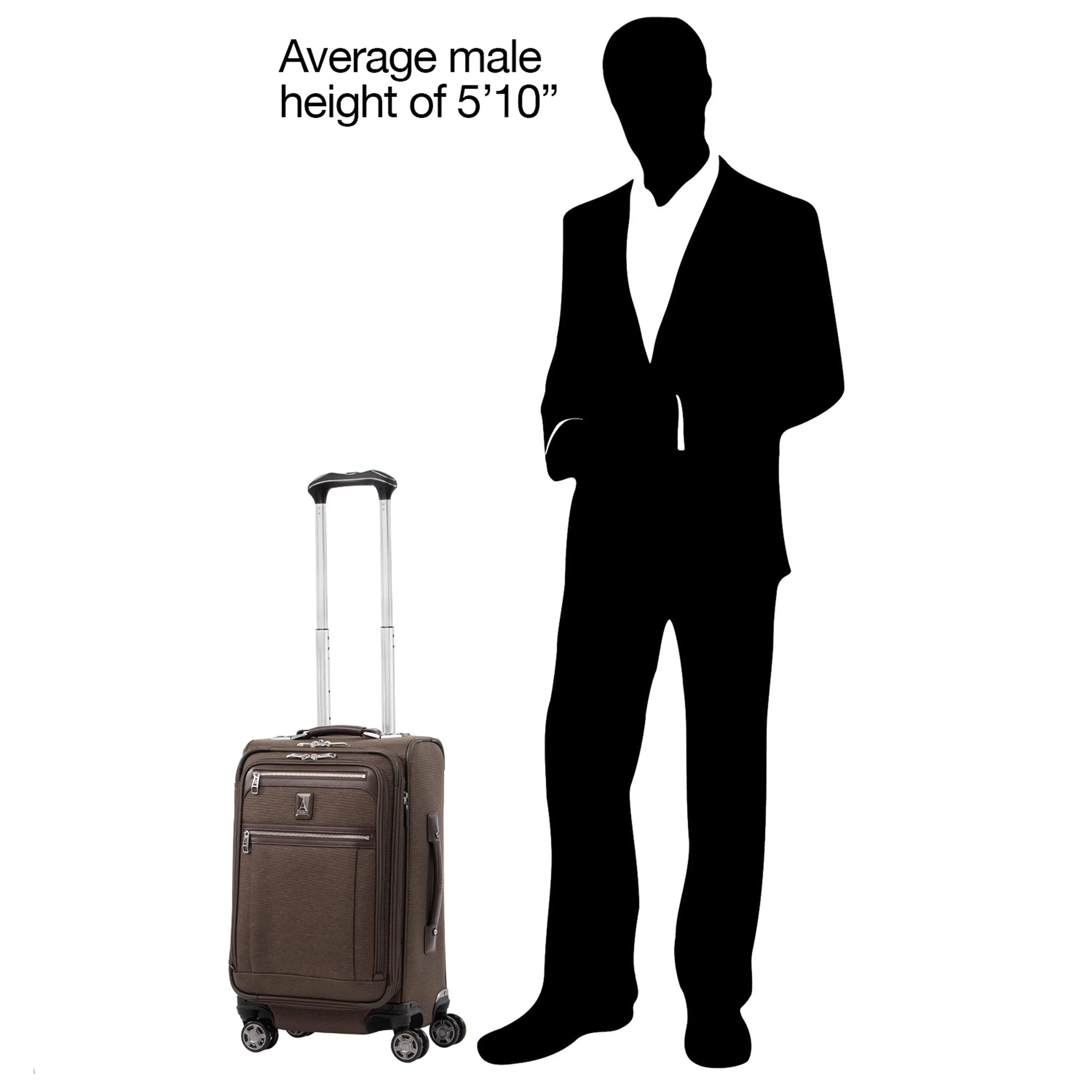 TravelPro Platinum Elite 21" 4-Wheel Carry-On Luggage