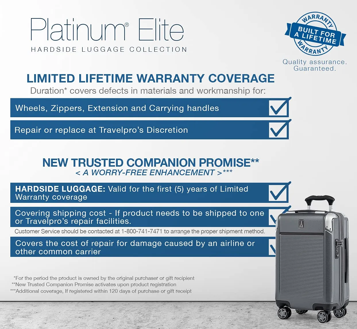 Travelpro Platinum Elite Hardside Expandable22” carry on  Spinner Wheel Luggage TSA Lock Hard Shell Polycarbonate Suitcase