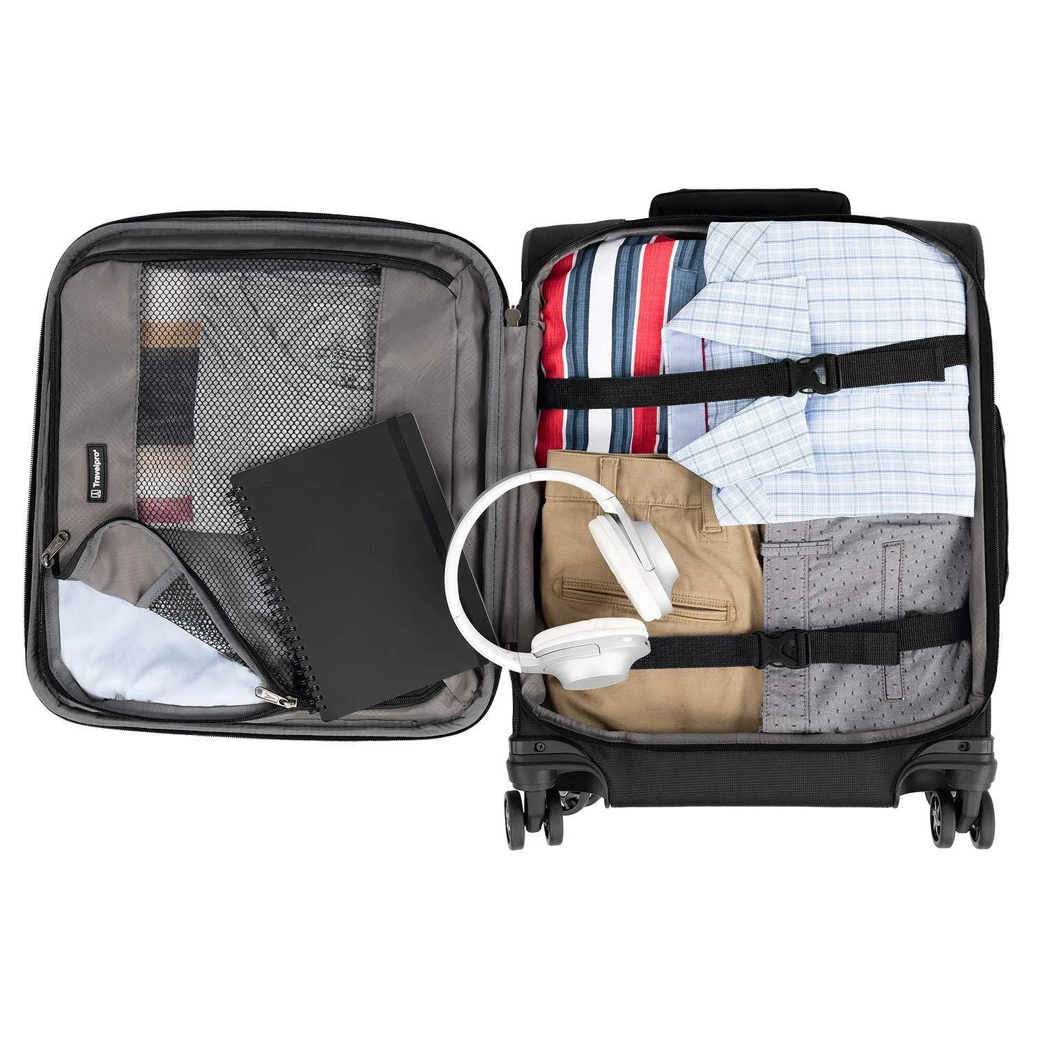 TravelPro Tourlite 19" 4-Wheel International Carry-On Luggage
