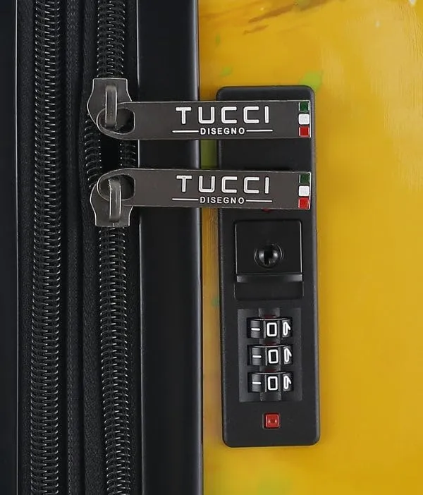 TUCCI Italy In Love II 24” Medium Hardside Checked Suitcase