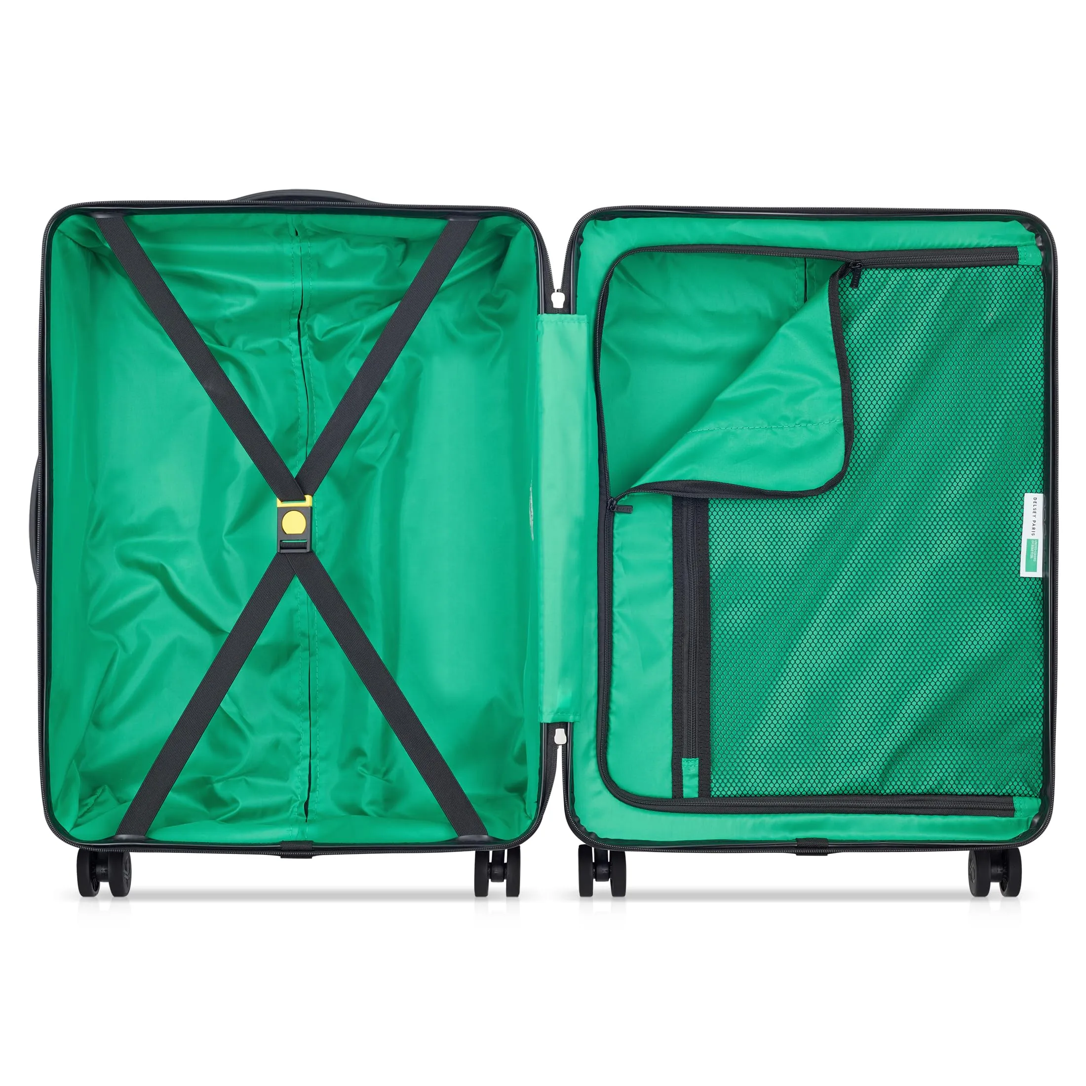 United Colors of Benetton Now Hardside Luggage with Spinner Wheels