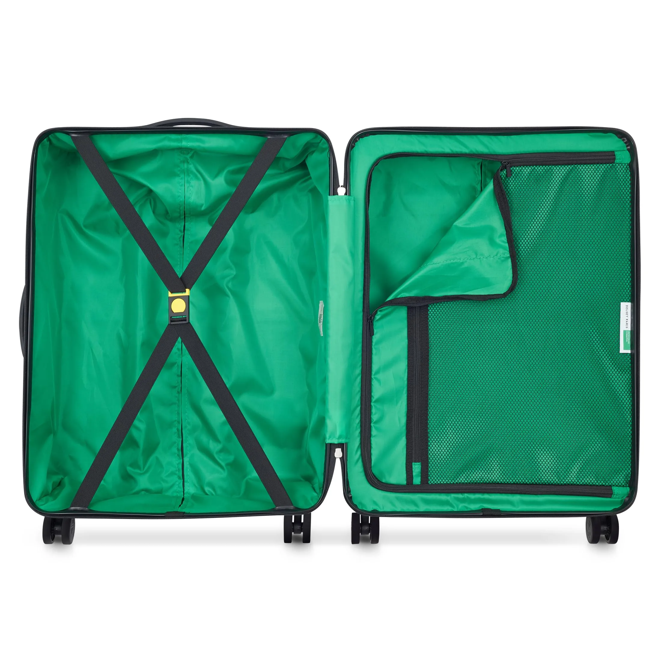 United Colors of Benetton Now Hardside Luggage with Spinner Wheels