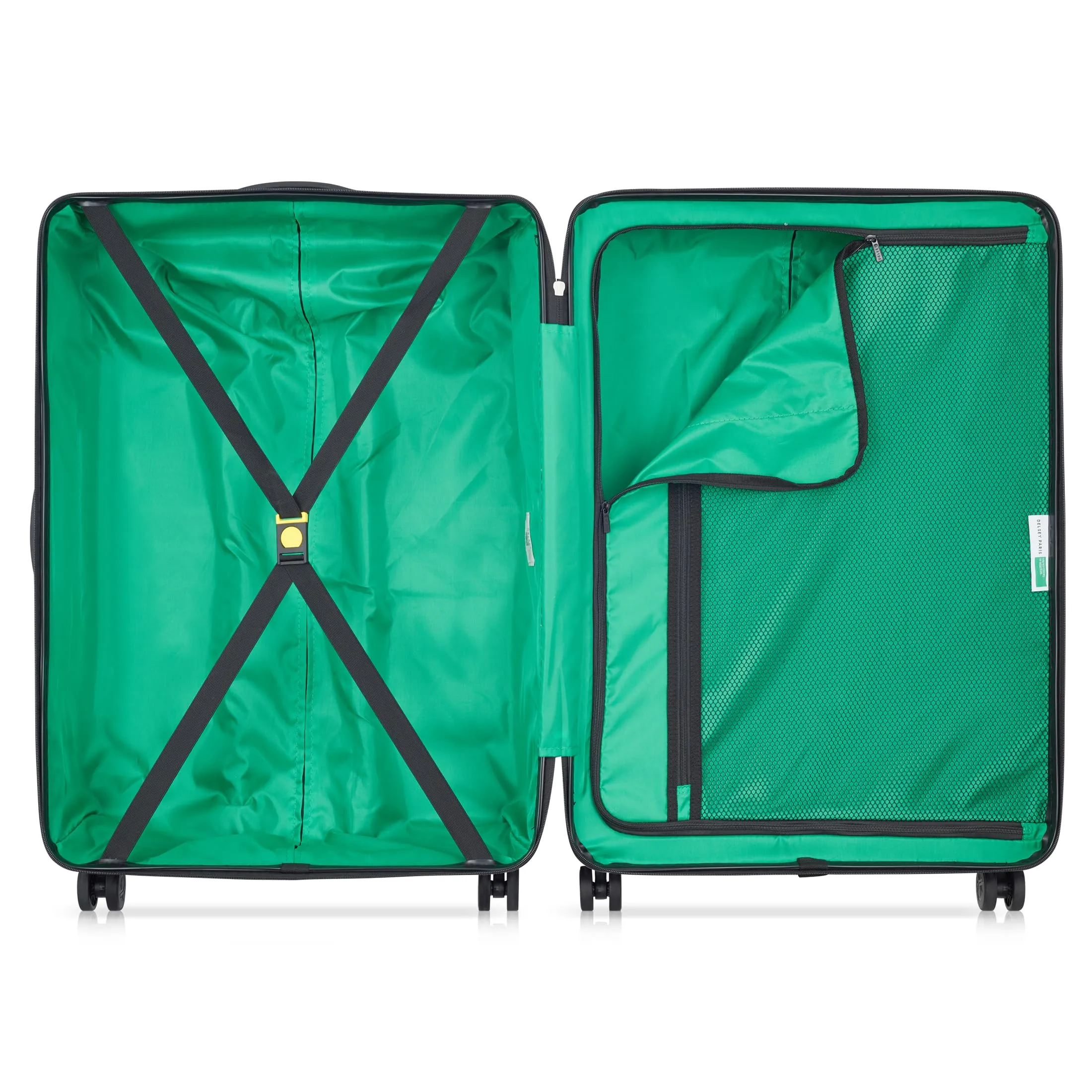 United Colors of Benetton Now Hardside Luggage with Spinner Wheels