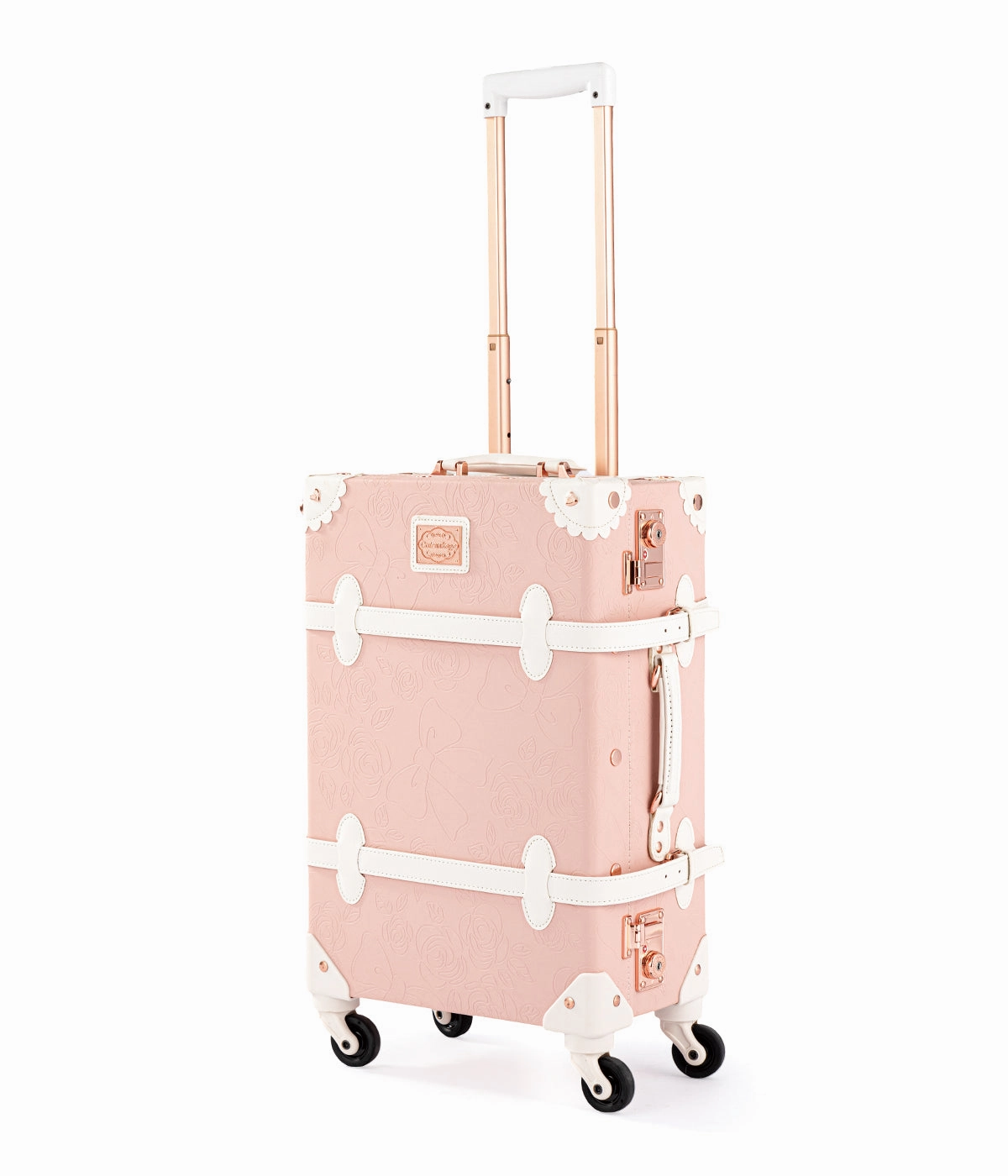 WildFloral Medium Check-in - Embossed Pink's