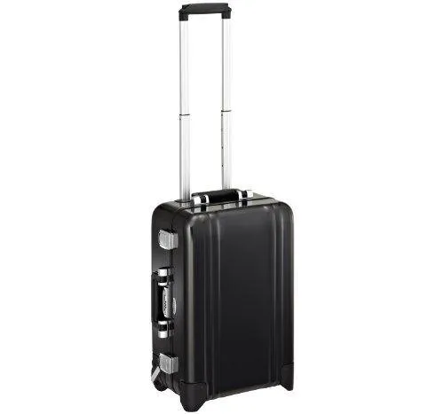 ZERO Halliburton Classic Aluminum Carry On 2 Wheel Travel Case