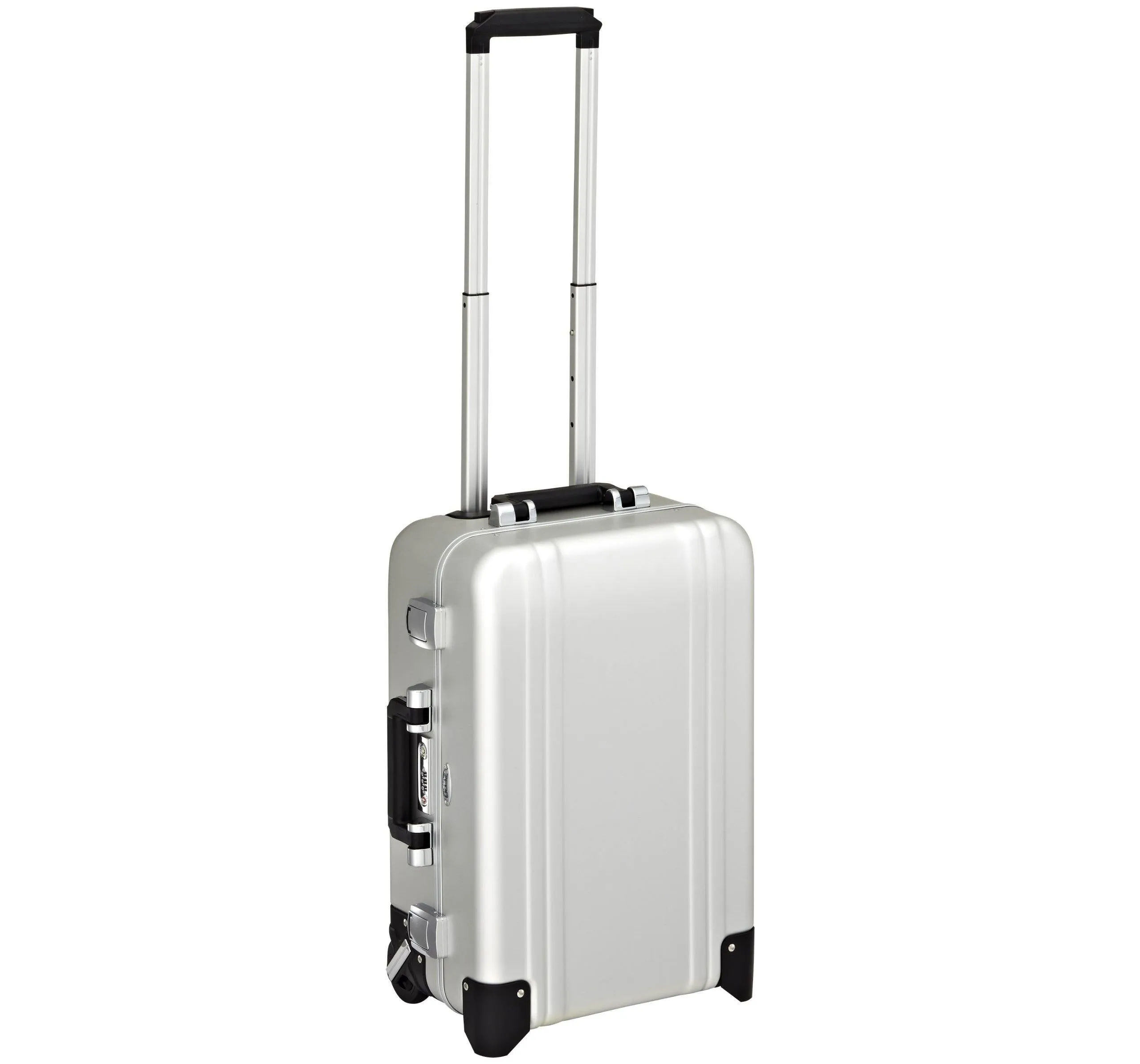 ZERO Halliburton Classic Aluminum Carry On 2 Wheel Travel Case