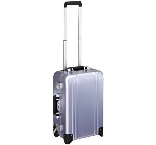 ZERO Halliburton Classic Aluminum Carry On 2 Wheel Travel Case