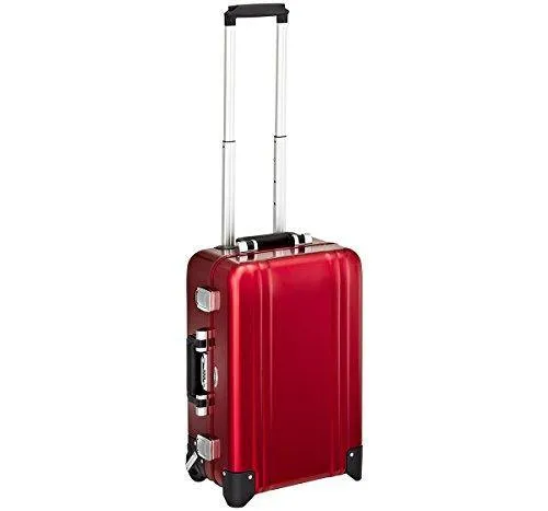 ZERO Halliburton Classic Aluminum Carry On 2 Wheel Travel Case