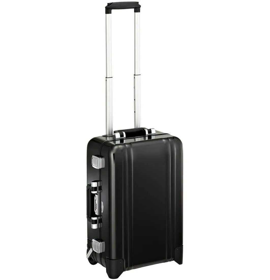ZERO Halliburton Classic Aluminum Carry On 2 Wheel Travel Case
