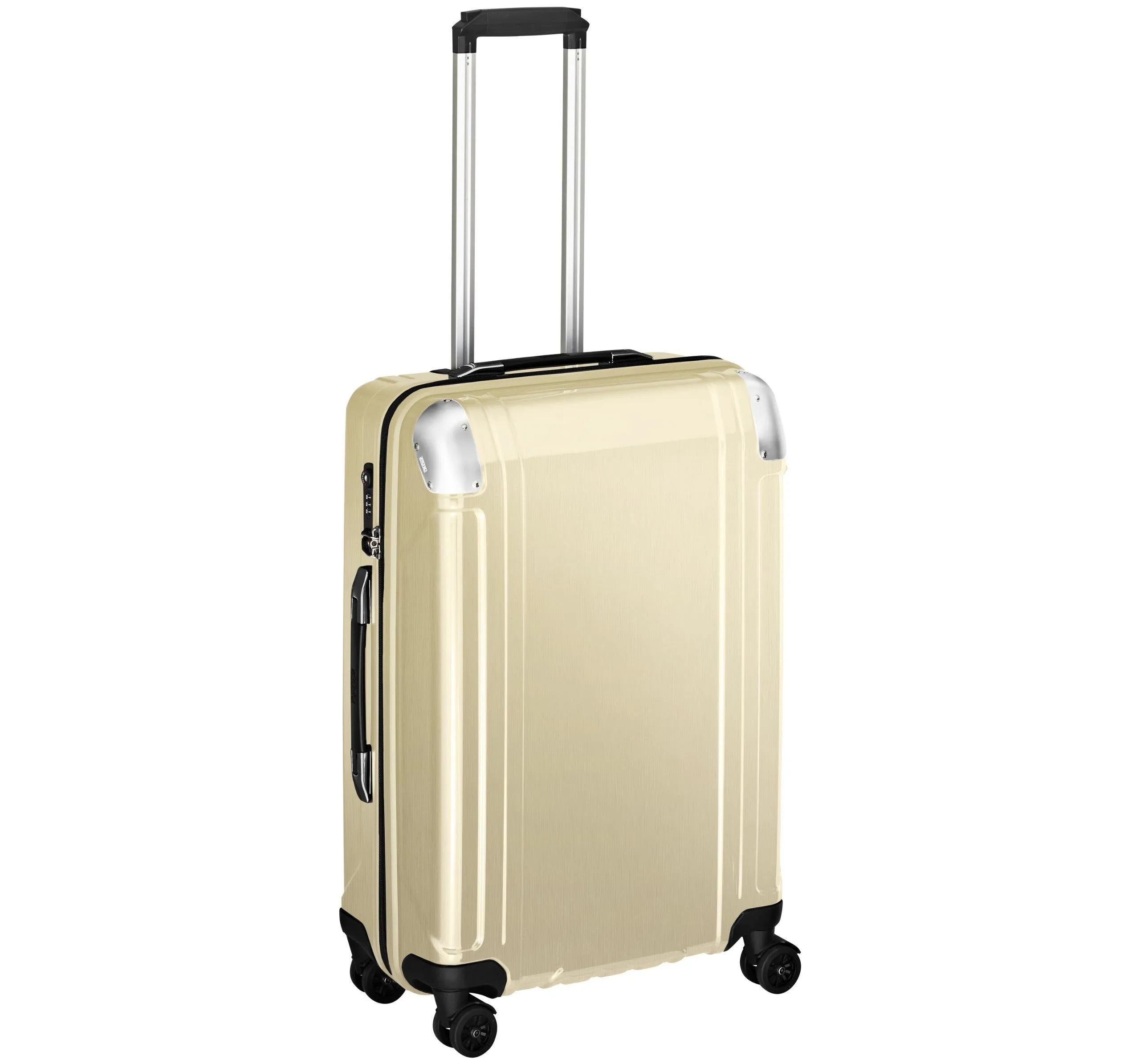 ZERO Halliburton Geo Polycarbonate 24" 4-Wheel Medium Luggage