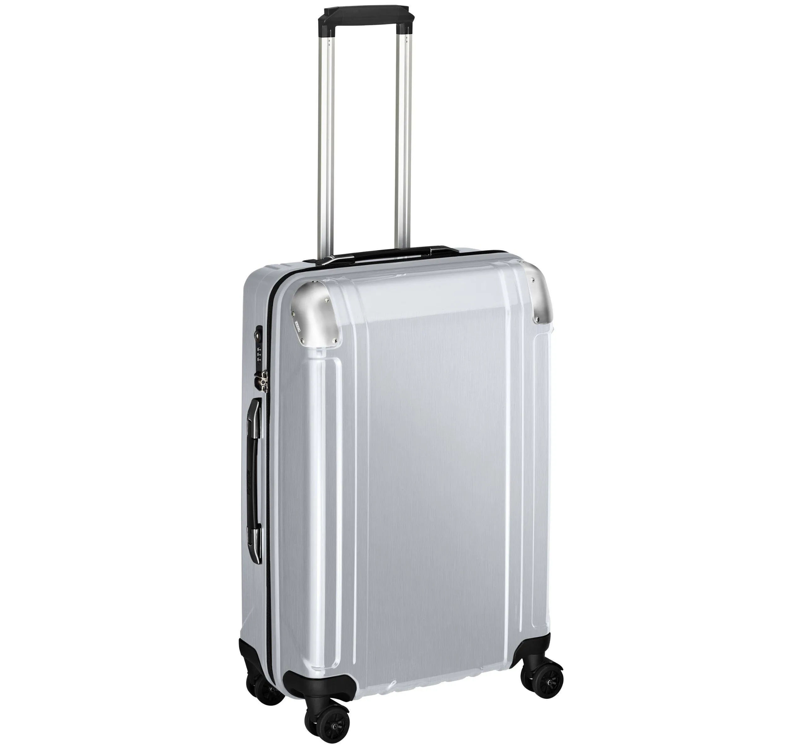 ZERO Halliburton Geo Polycarbonate 24" 4-Wheel Medium Luggage